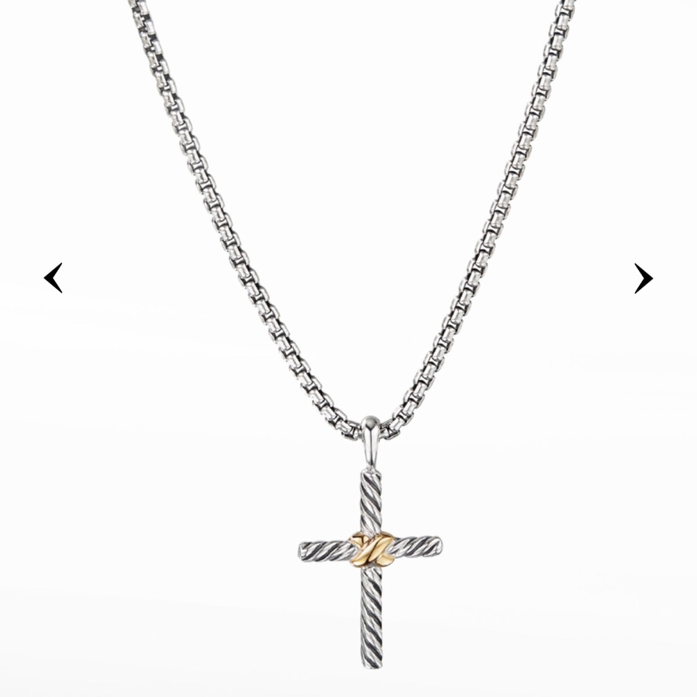 David Yurman Cross Necklace